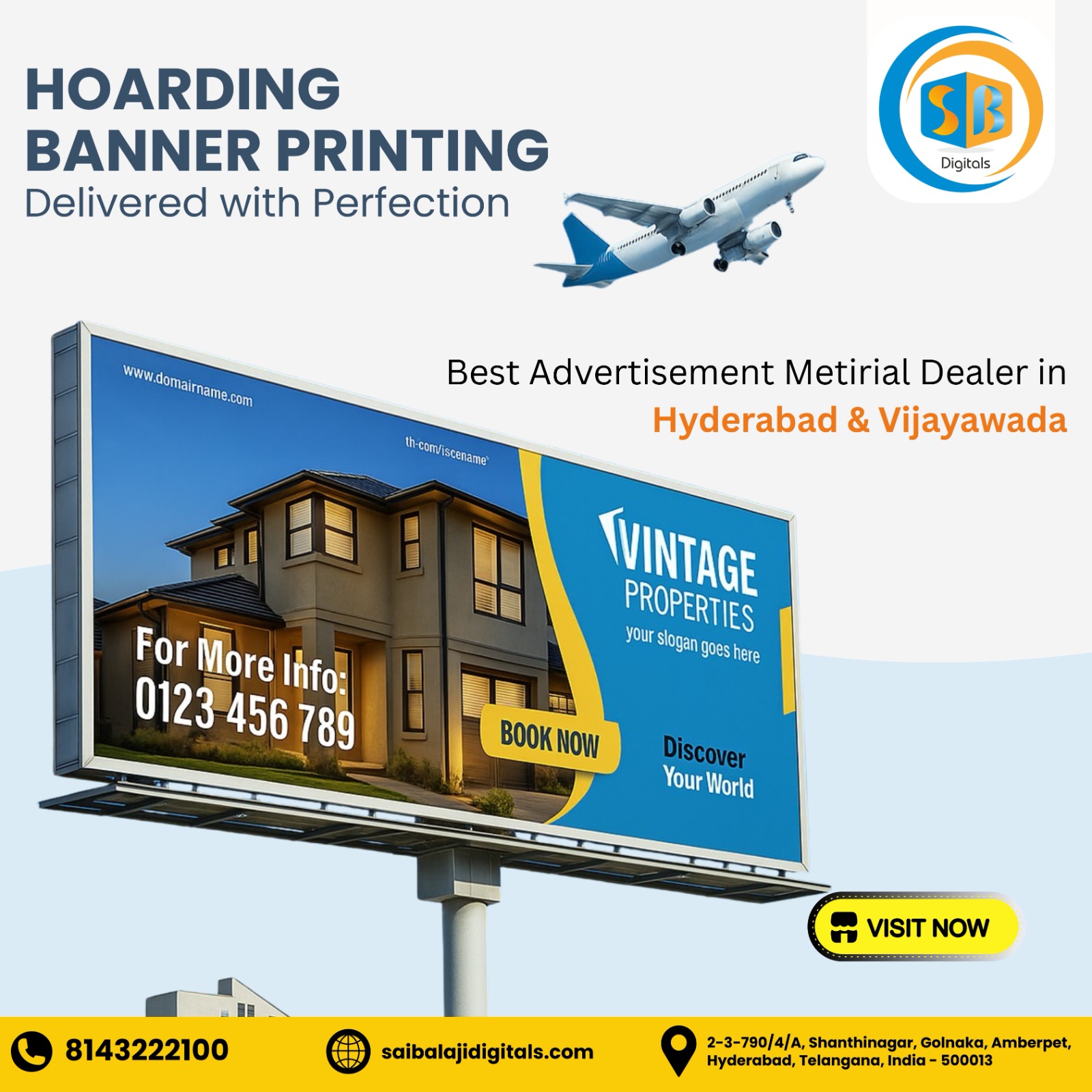 Hoarding Banner Printing